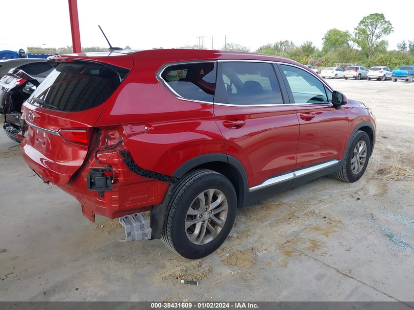VIN 5NMS23AD4KH001127 2019 HYUNDAI SANTA FE SE