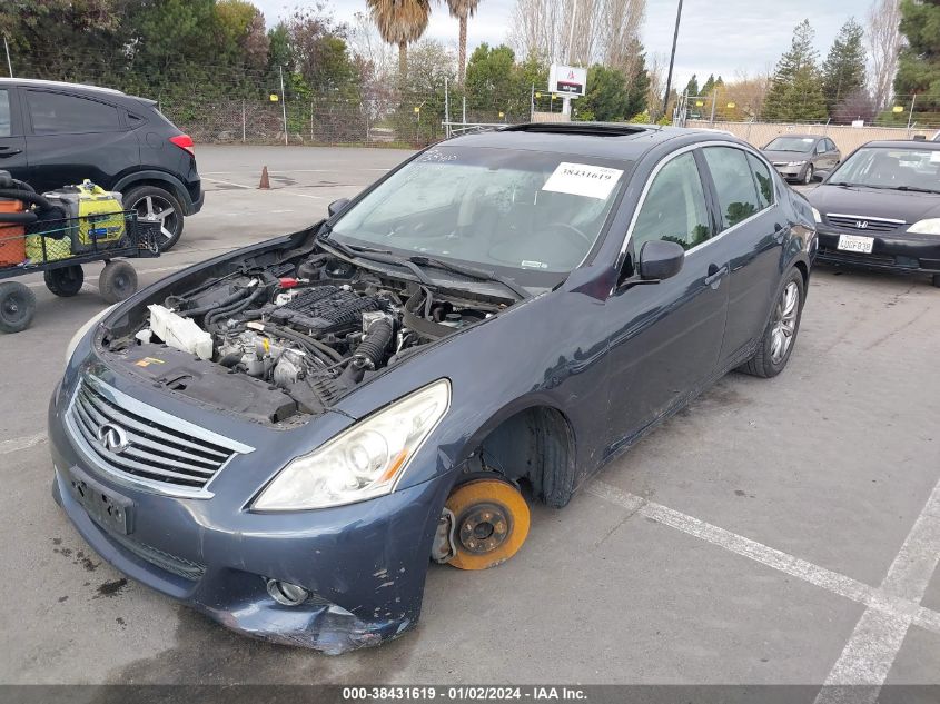 2013 INFINITI G37 JOURNEY/SPORT - JN1CV6AP3DM303594