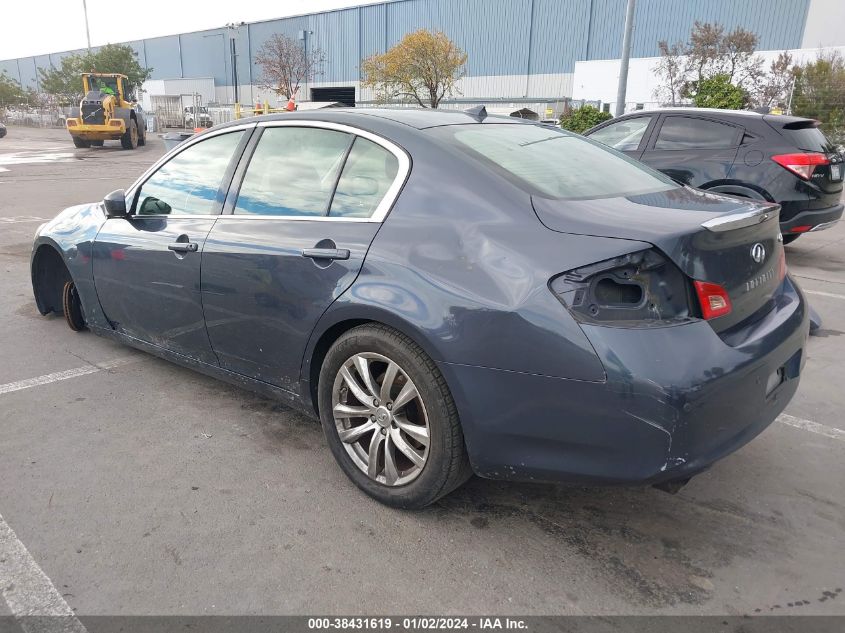 2013 INFINITI G37 JOURNEY/SPORT - JN1CV6AP3DM303594