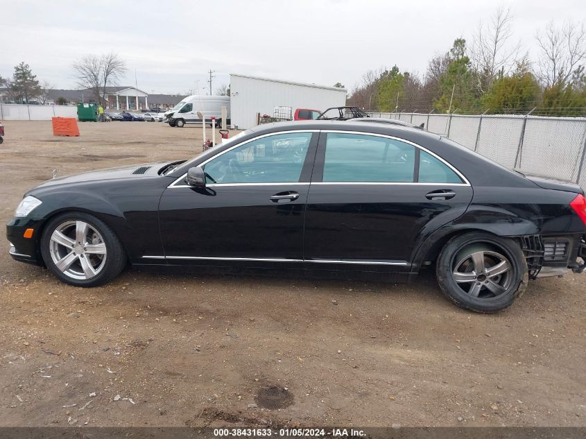 2013 MERCEDES-BENZ S 550 WDDNG7DB4DA494830