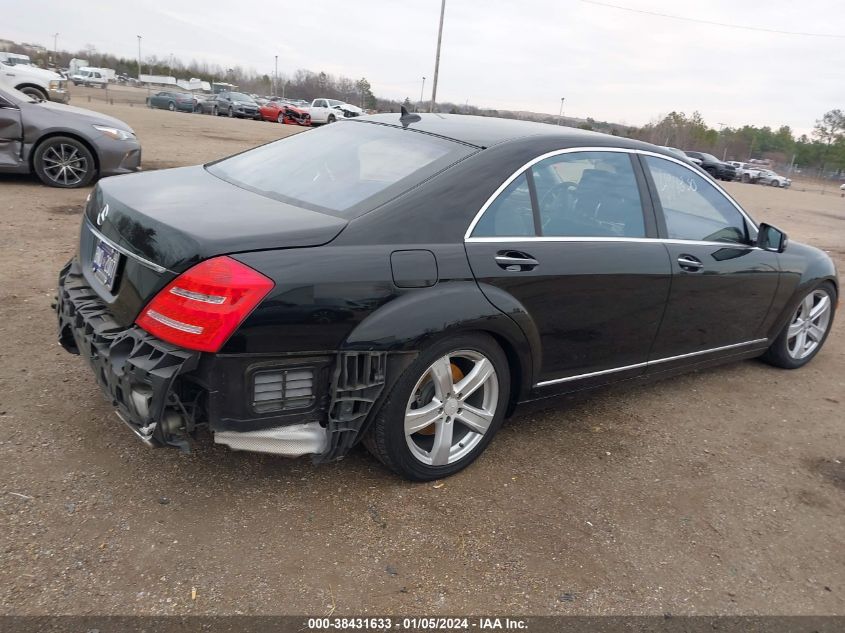 2013 MERCEDES-BENZ S 550 WDDNG7DB4DA494830
