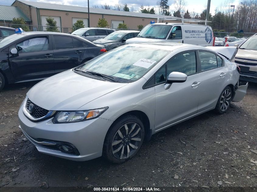 2014 HONDA CIVIC EXL - 19XFB2F9XEE025671