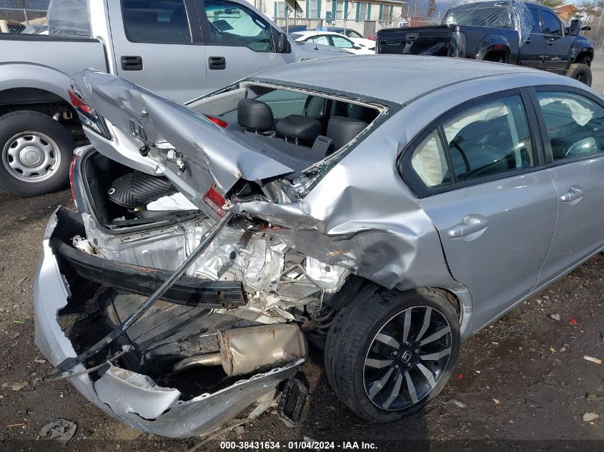 2014 HONDA CIVIC EXL - 19XFB2F9XEE025671