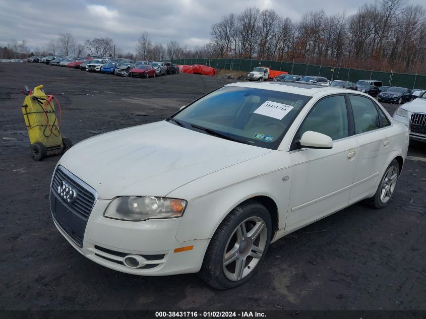 WAUDF78E66A223099 | 2006 AUDI A4