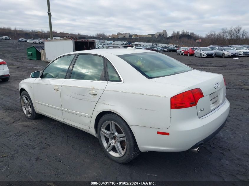 WAUDF78E66A223099 | 2006 AUDI A4