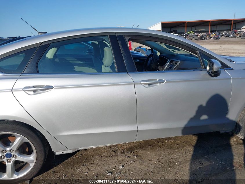 2016 FORD FUSION S - 3FA6P0G76GR350032