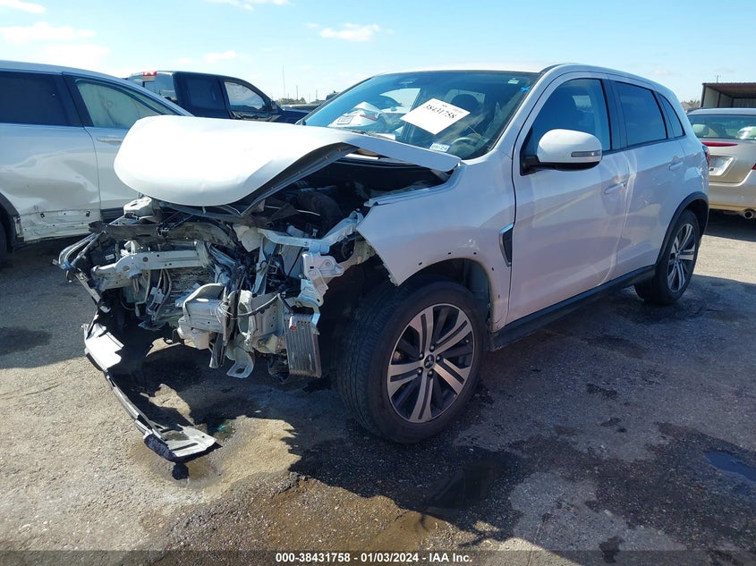 VIN JA4APVAU4MU024860 2021 MITSUBISHI OUTLANDER SPORT SE