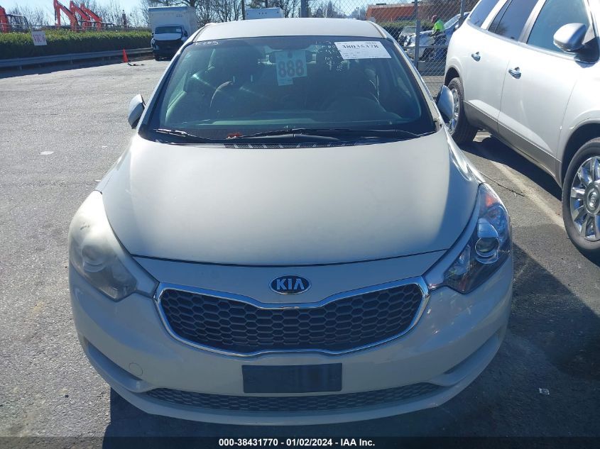 2014 KIA FORTE LX - KNAFK4A67E5249577