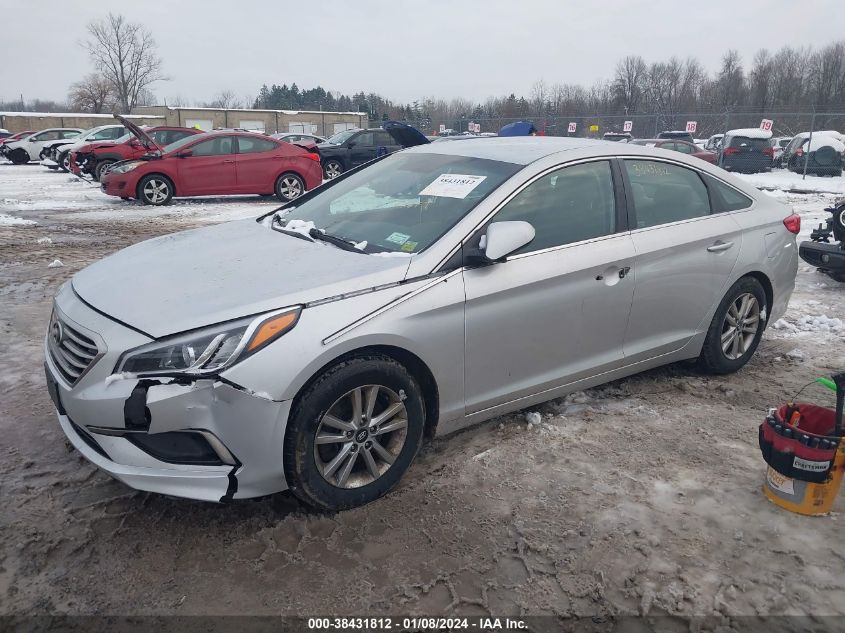 2016 HYUNDAI SONATA SE - 5NPE24AF4GH378569