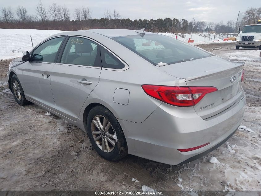 2016 HYUNDAI SONATA SE - 5NPE24AF4GH378569