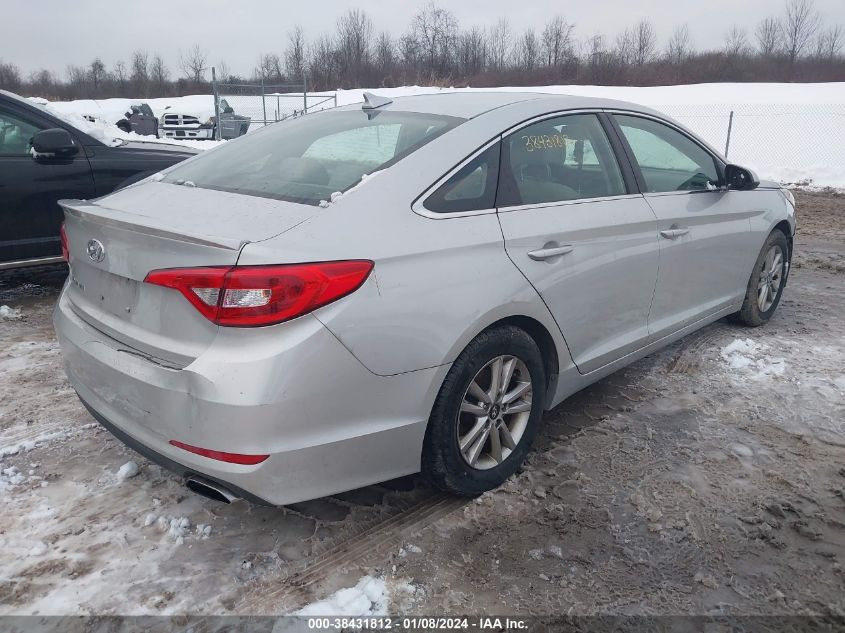 2016 HYUNDAI SONATA SE - 5NPE24AF4GH378569