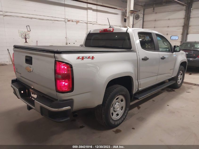 2016 CHEVROLET COLORADO WT - 1GCGTBE34G1324335