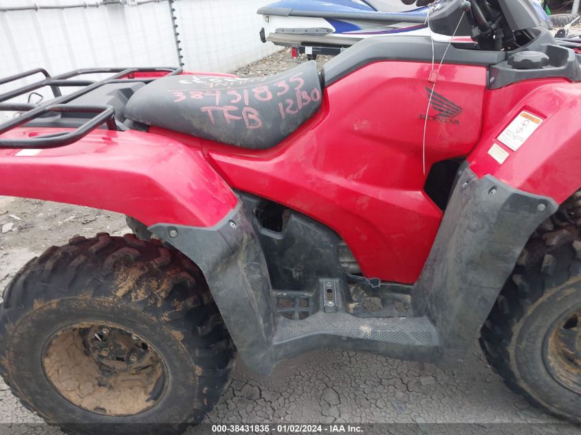 2016 HONDA TRX420 FM 1HFTE4000G4205459