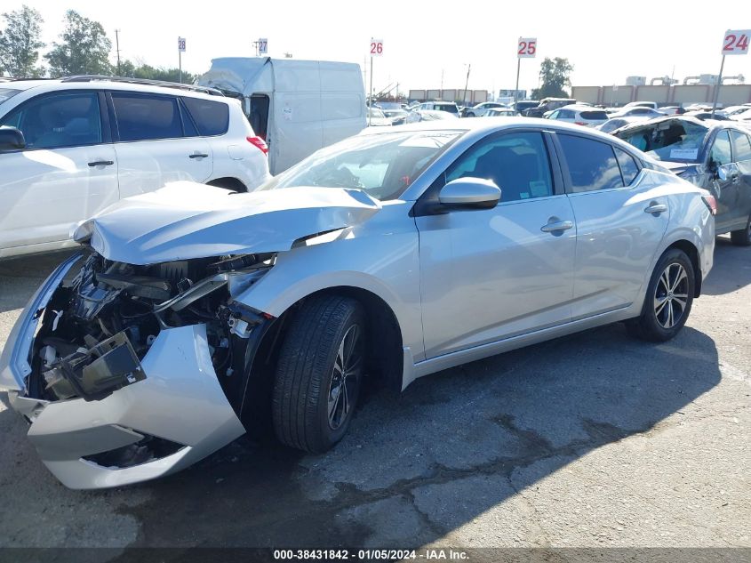 2023 NISSAN SENTRA SV XTRONIC CVT - 3N1AB8CV4PY255130