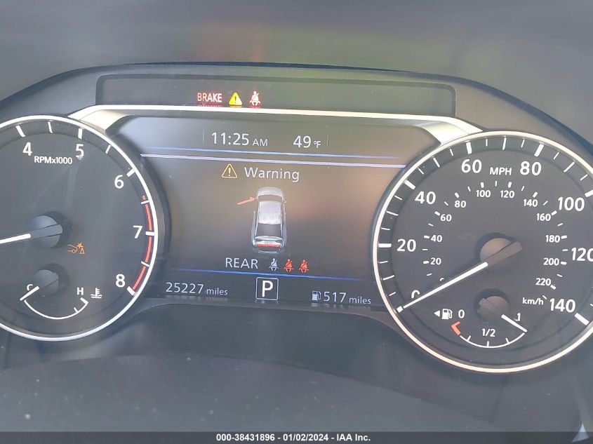 2023 NISSAN ALTIMA SV FWD - 1N4BL4DV3PN312667