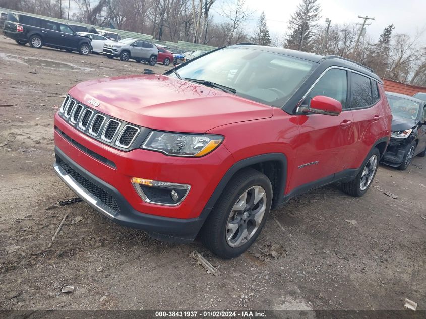 2019 JEEP COMPASS LIMITED - 3C4NJDCB7KT767017