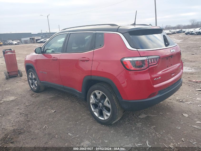 2019 JEEP COMPASS LIMITED - 3C4NJDCB7KT767017