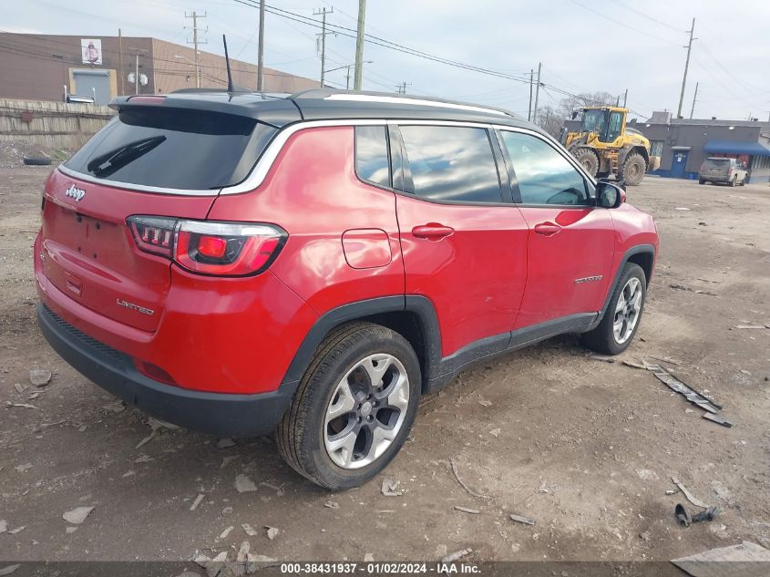 2019 JEEP COMPASS LIMITED - 3C4NJDCB7KT767017