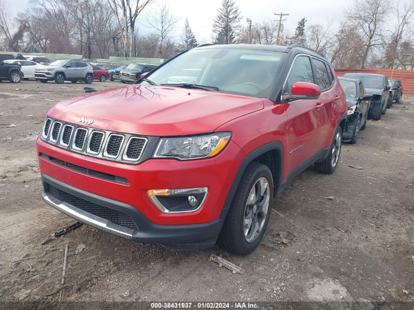 2019 JEEP COMPASS LIMITED - 3C4NJDCB7KT767017