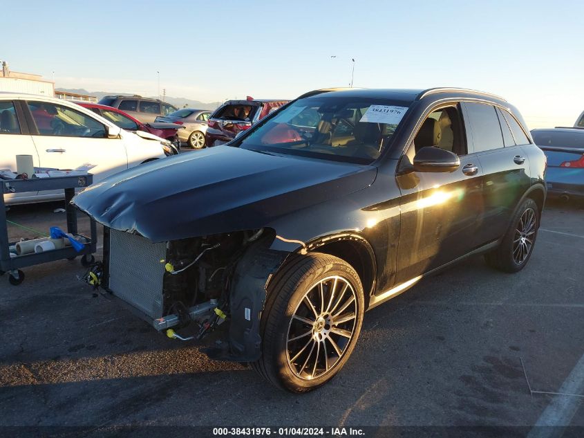 2022 MERCEDES-BENZ GLC 300 300 - W1N0G8DBXNV345397