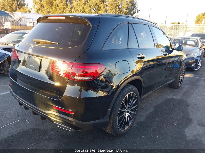 2022 MERCEDES-BENZ GLC 300 300 - W1N0G8DBXNV345397