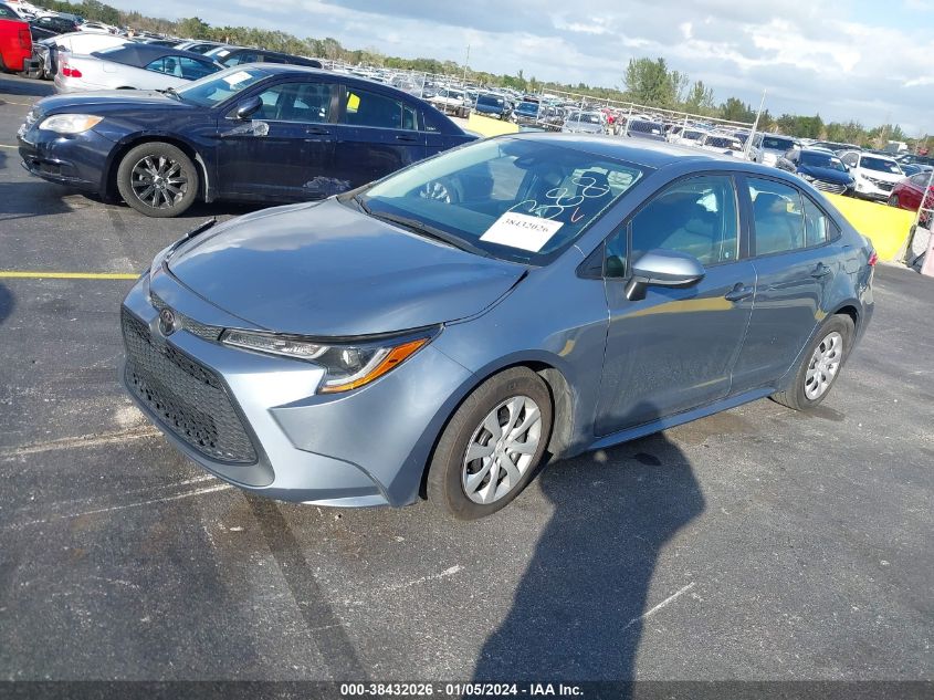 2021 TOYOTA COROLLA LE - 5YFEPMAE1MP150388