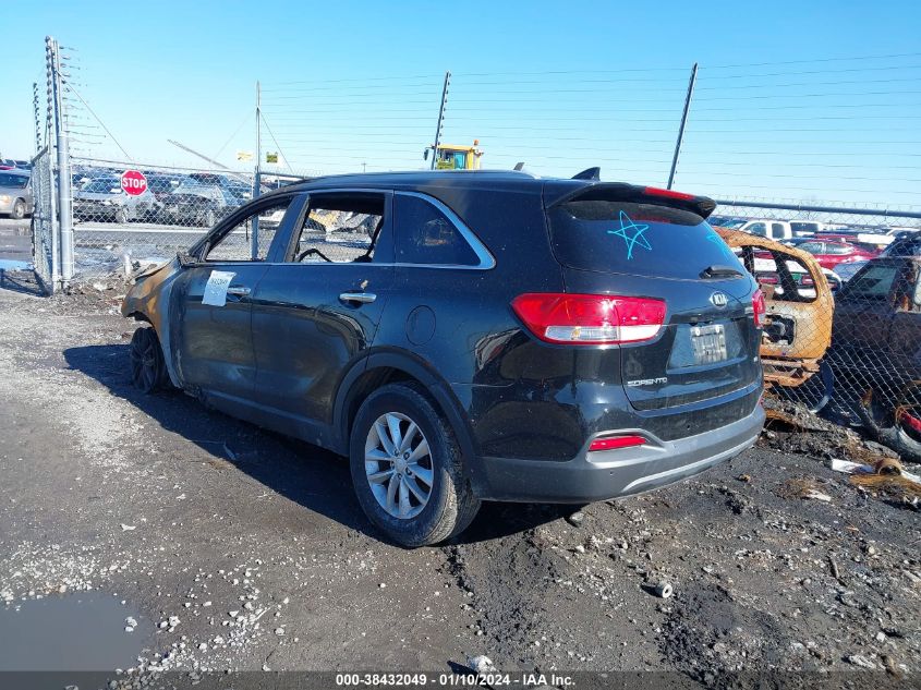 2017 KIA SORENTO 2.4L LX - 5XYPG4A35HG272446