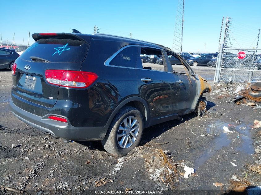 2017 KIA SORENTO 2.4L LX - 5XYPG4A35HG272446