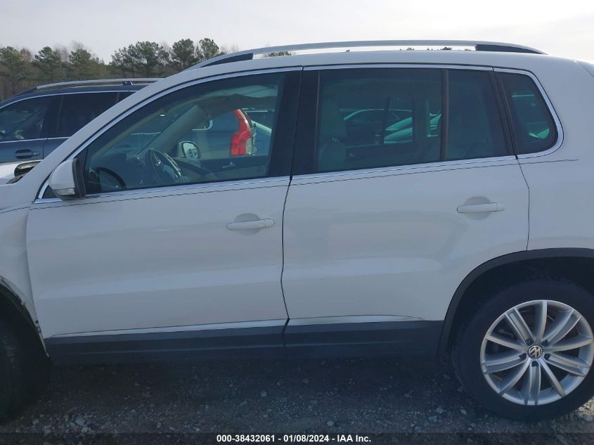 2014 VOLKSWAGEN TIGUAN SE - WVGAV3AX0EW506141