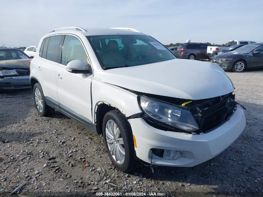 2014 VOLKSWAGEN TIGUAN SE - WVGAV3AX0EW506141