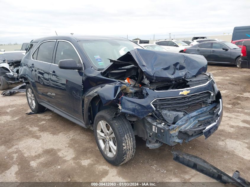 2017 CHEVROLET EQUINOX LS - 2GNALBEK7H1500827