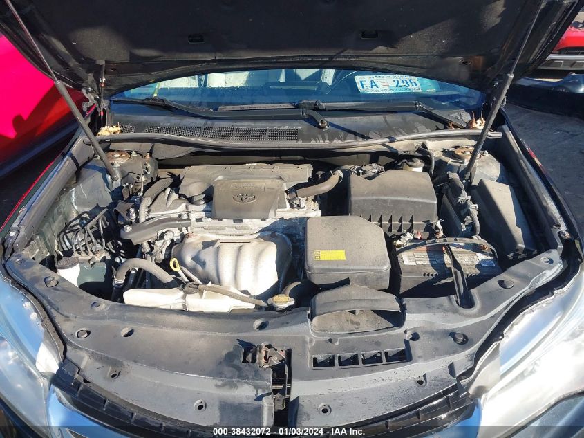 2015 TOYOTA CAMRY XLE - 4T1BF1FKXFU891126