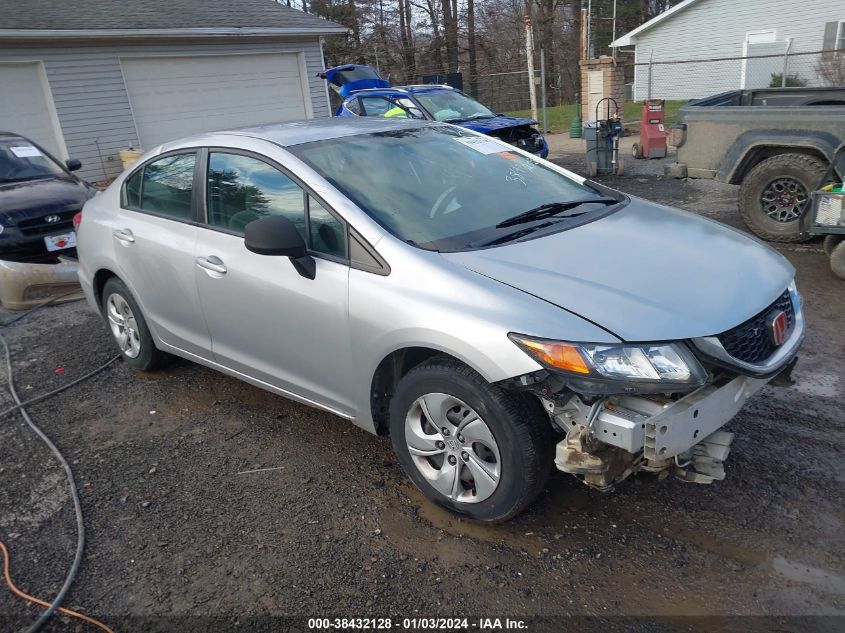 2015 HONDA CIVIC LX - 19XFB2F56FE111493