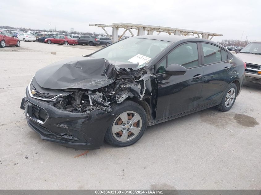 2018 CHEVROLET CRUZE LS - 1G1BC5SM7J7189843