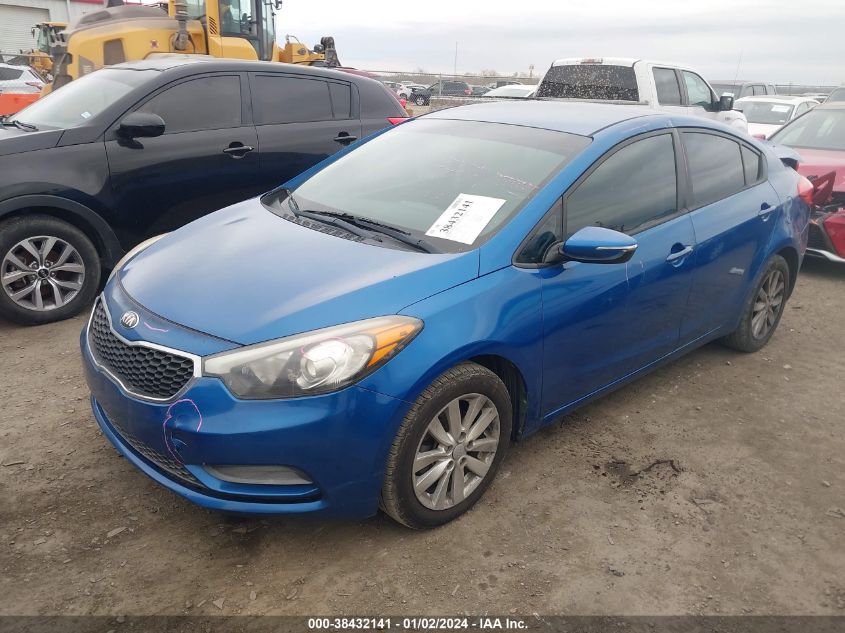 2014 KIA FORTE LX - KNAFX4A64E5237694