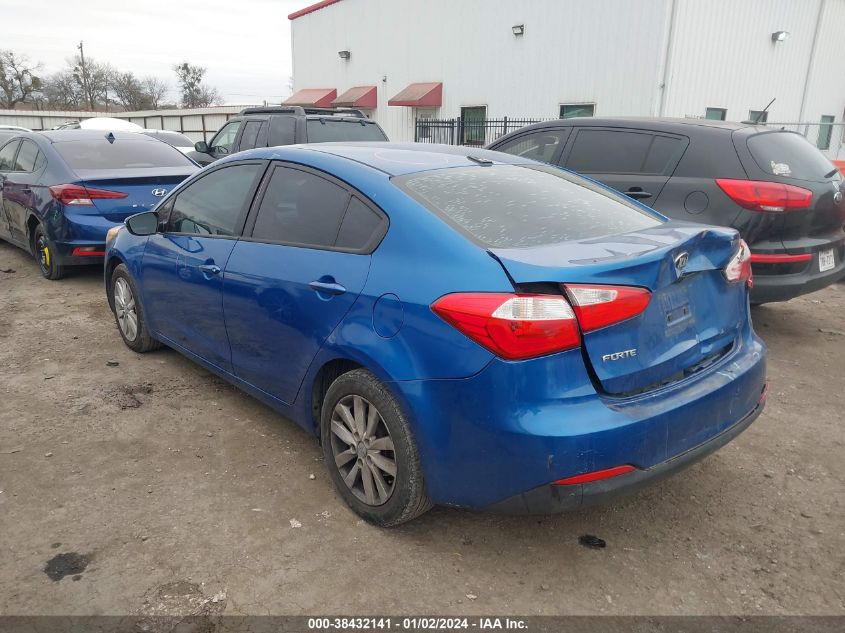 KNAFX4A64E5237694 | 2014 KIA FORTE