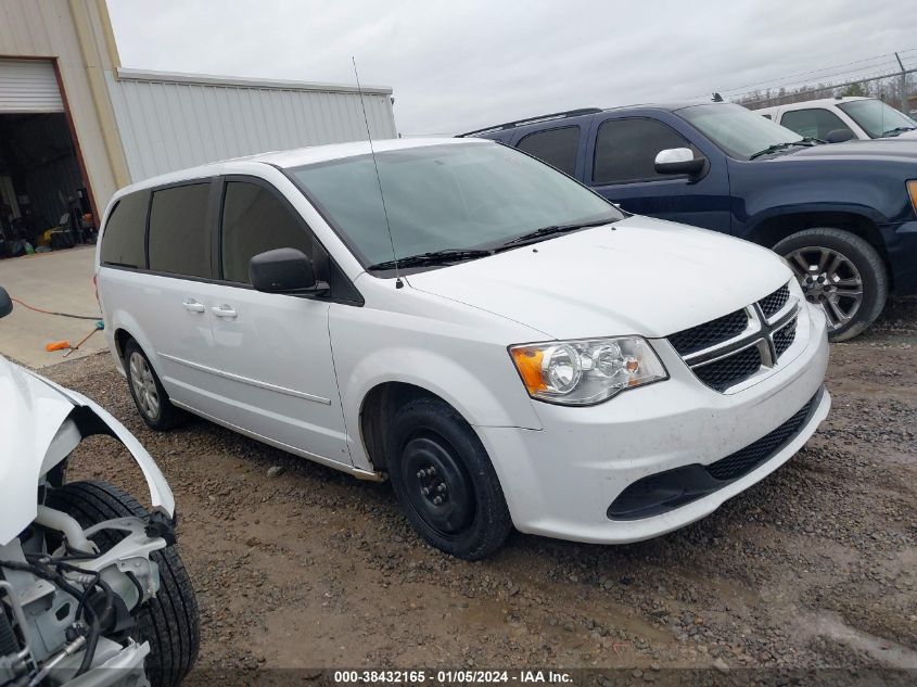 2015 DODGE GRAND CARAVAN SE - 2C4RDGBG3FR533604