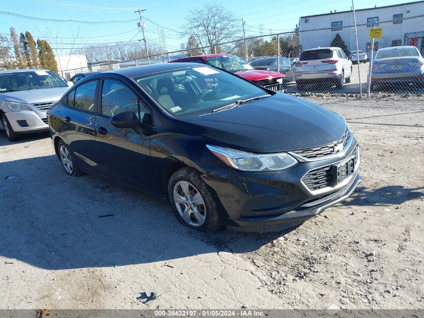 2017 CHEVROLET CRUZE LS MANUAL - 1G1BB5SM7H7167189