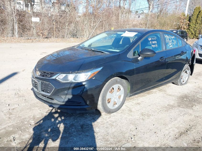 2017 CHEVROLET CRUZE LS MANUAL - 1G1BB5SM7H7167189