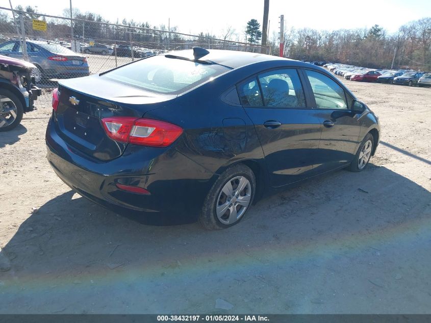 2017 CHEVROLET CRUZE LS MANUAL - 1G1BB5SM7H7167189
