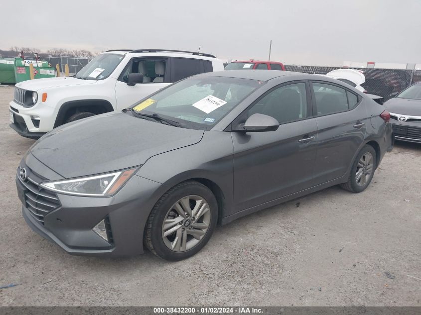 2020 HYUNDAI ELANTRA SEL - 5NPD84LFXLH506055