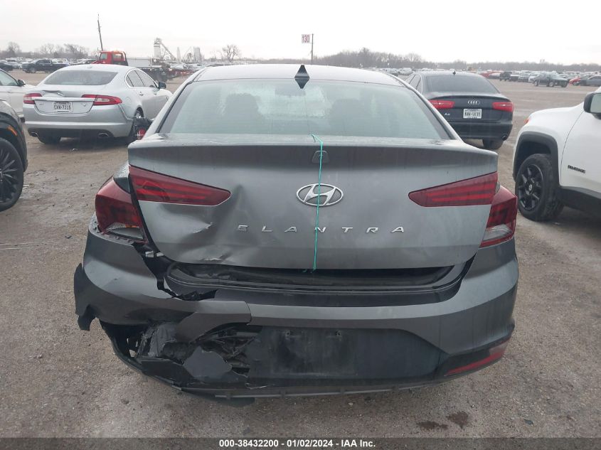2020 HYUNDAI ELANTRA SEL - 5NPD84LFXLH506055