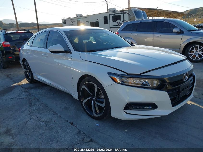 2019 HONDA ACCORD SPORT - 1HGCV1F34KA118931