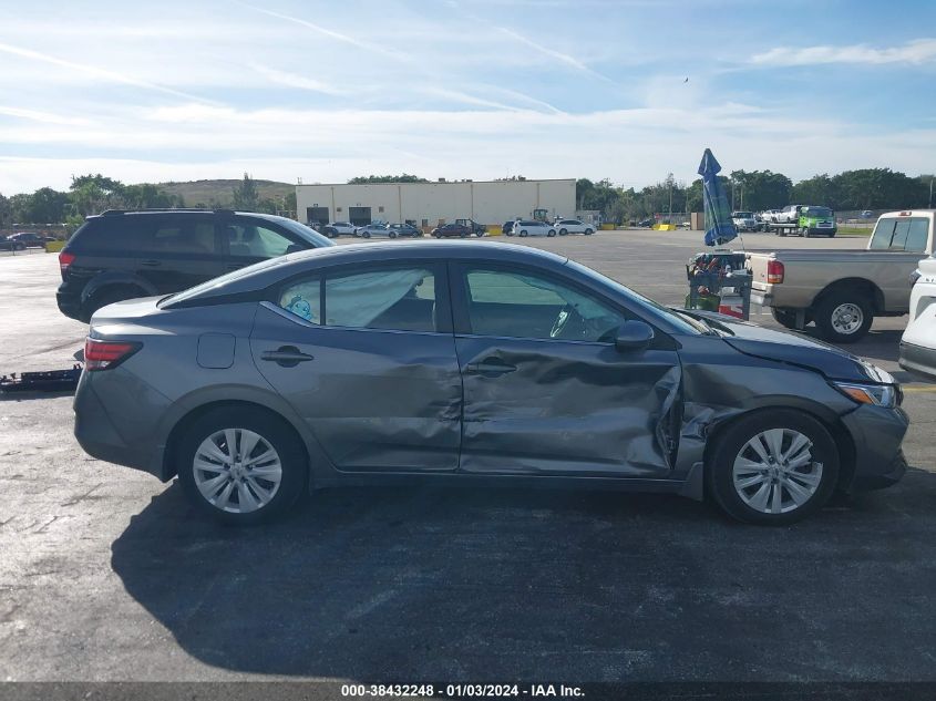 2022 NISSAN SENTRA S XTRONIC CVT - 3N1AB8BVXNY226343