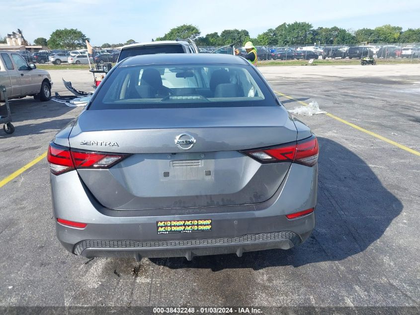 2022 NISSAN SENTRA S XTRONIC CVT - 3N1AB8BVXNY226343