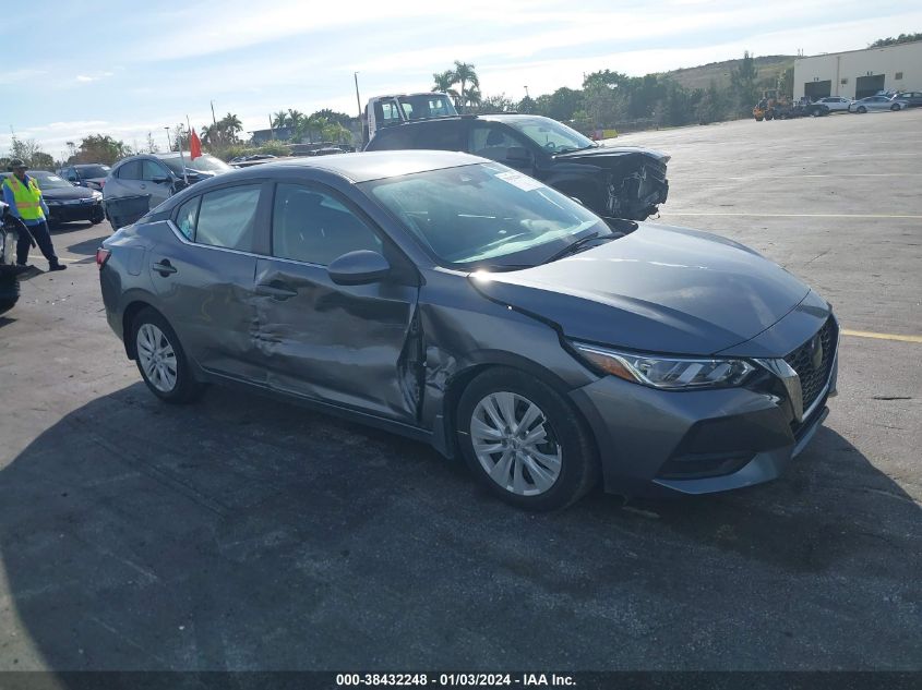 2022 NISSAN SENTRA S XTRONIC CVT - 3N1AB8BVXNY226343