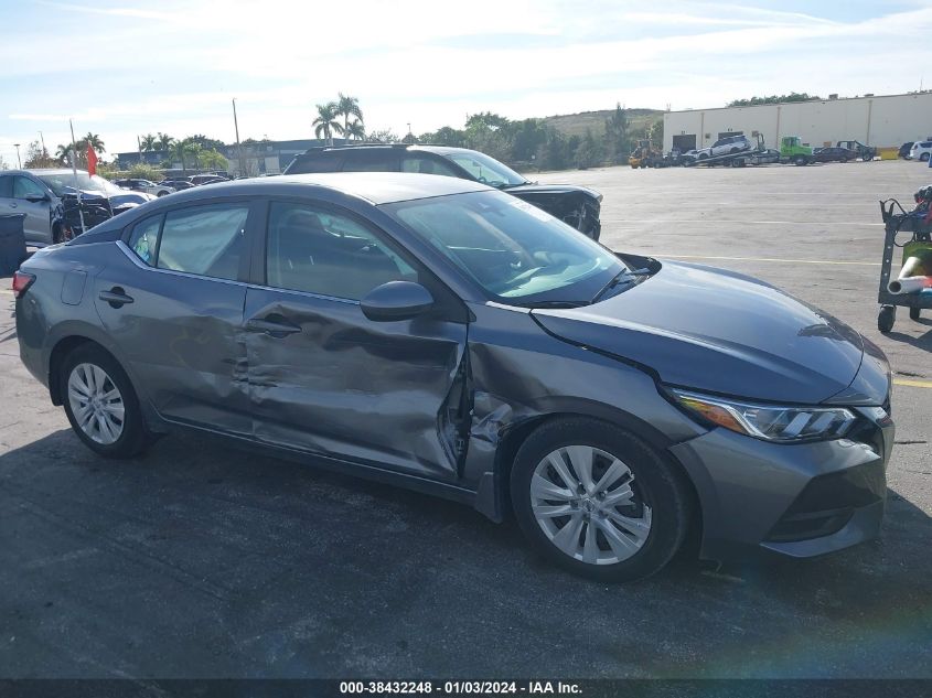 2022 NISSAN SENTRA S XTRONIC CVT - 3N1AB8BVXNY226343