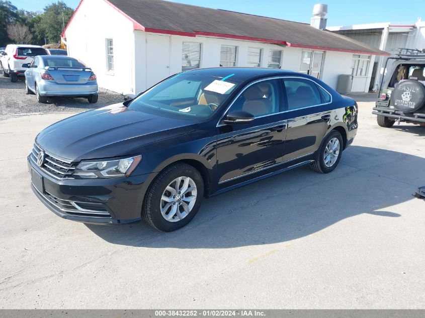 2017 VOLKSWAGEN PASSAT 1.8T S - 1VWAT7A34HC076003