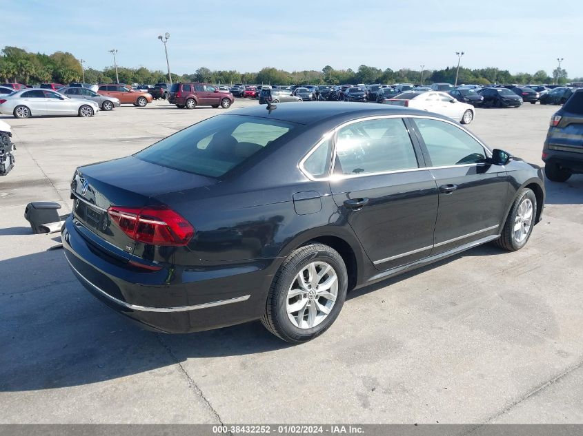 2017 VOLKSWAGEN PASSAT 1.8T S - 1VWAT7A34HC076003