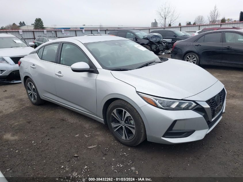 2022 NISSAN SENTRA SV - 3N1AB8CV4NY268652